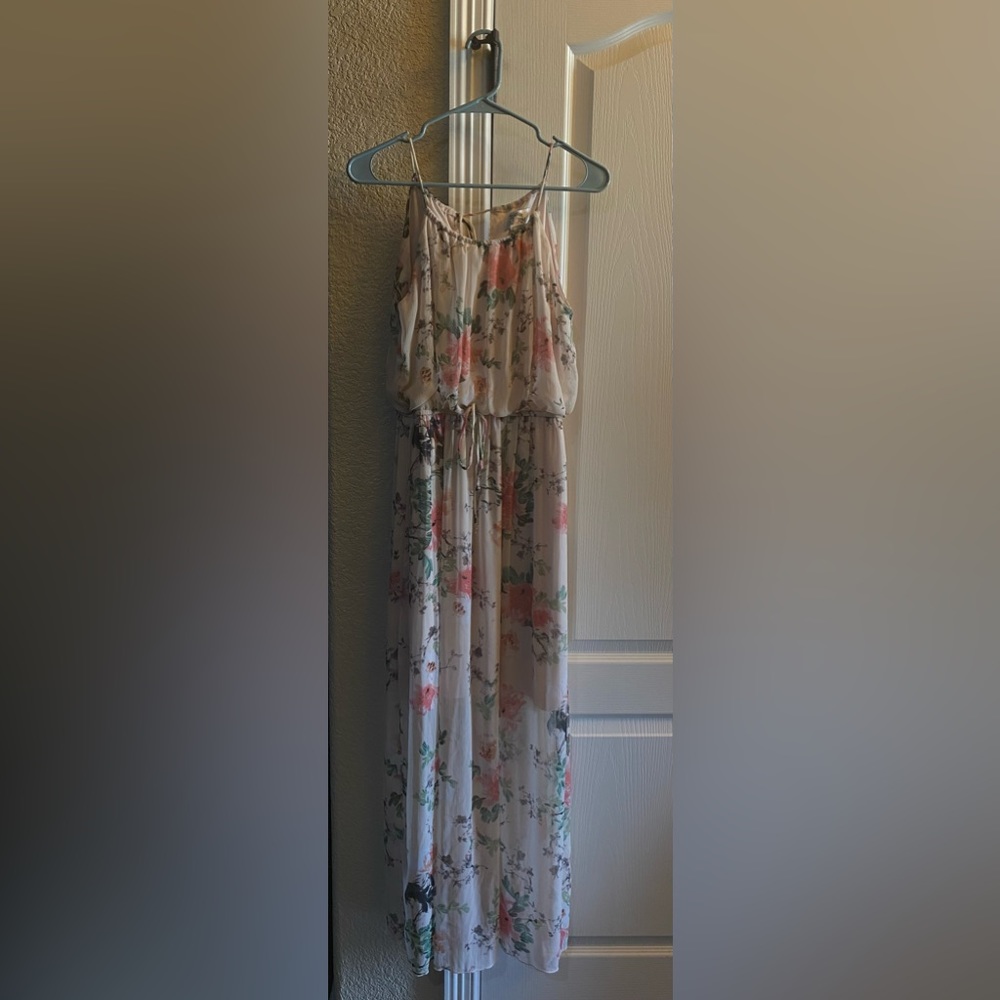 Sweet Storm- Blush Pink Floral Sundress
